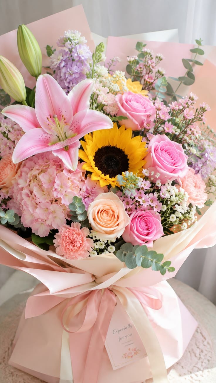 A beautiful bouquet made for you